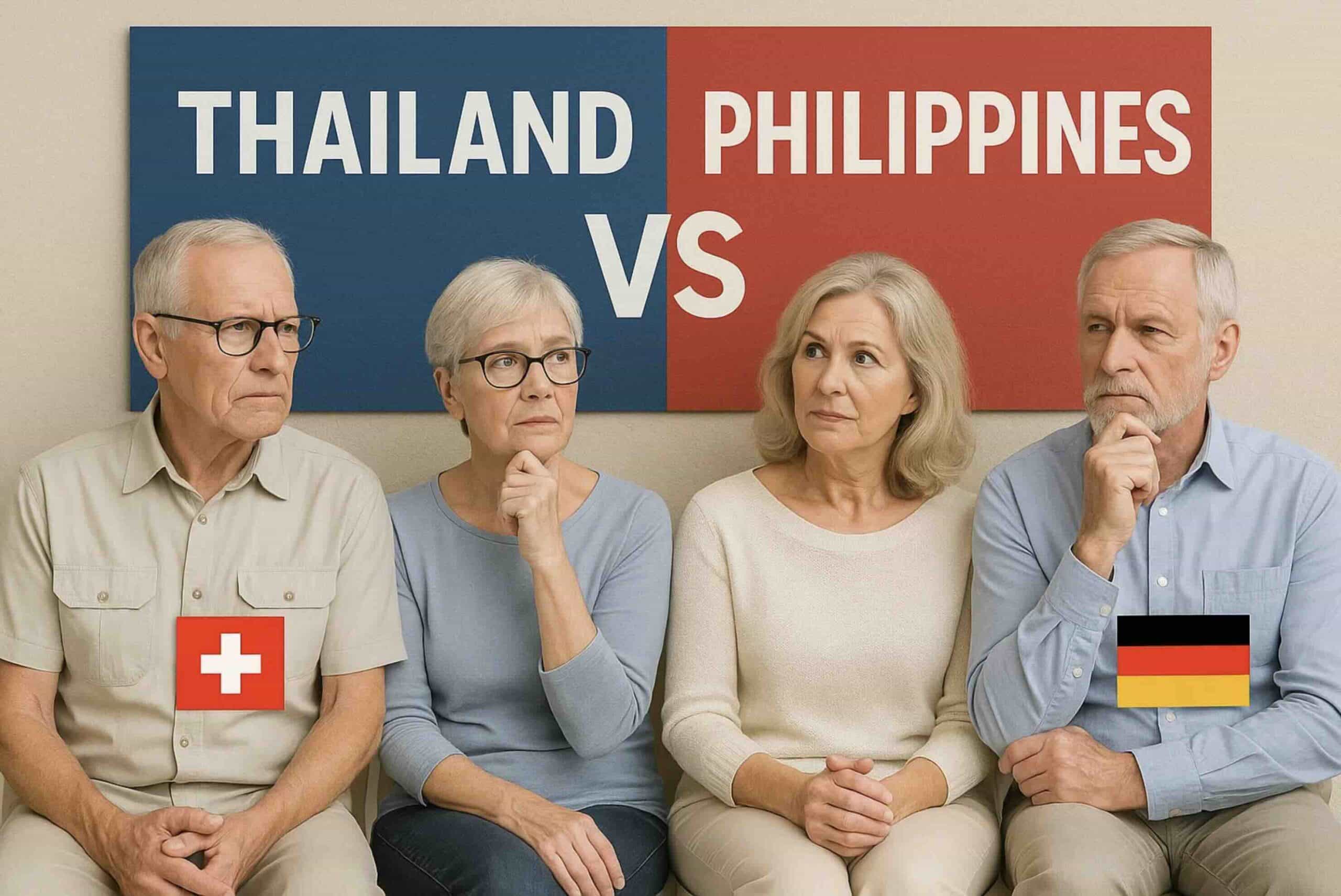 Thailand vs Filipina untuk 50+ emigran
