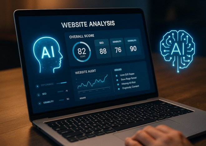 Analisis situs web ai ai untuk makelar